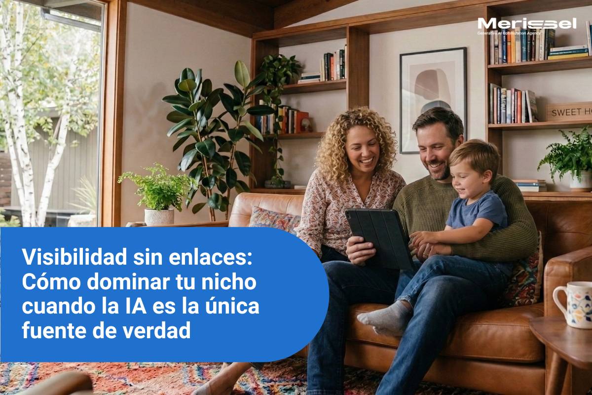 Visibilidad sin enlaces: Cómo dominar tu nicho cuando la IA es la única fuente de verdad