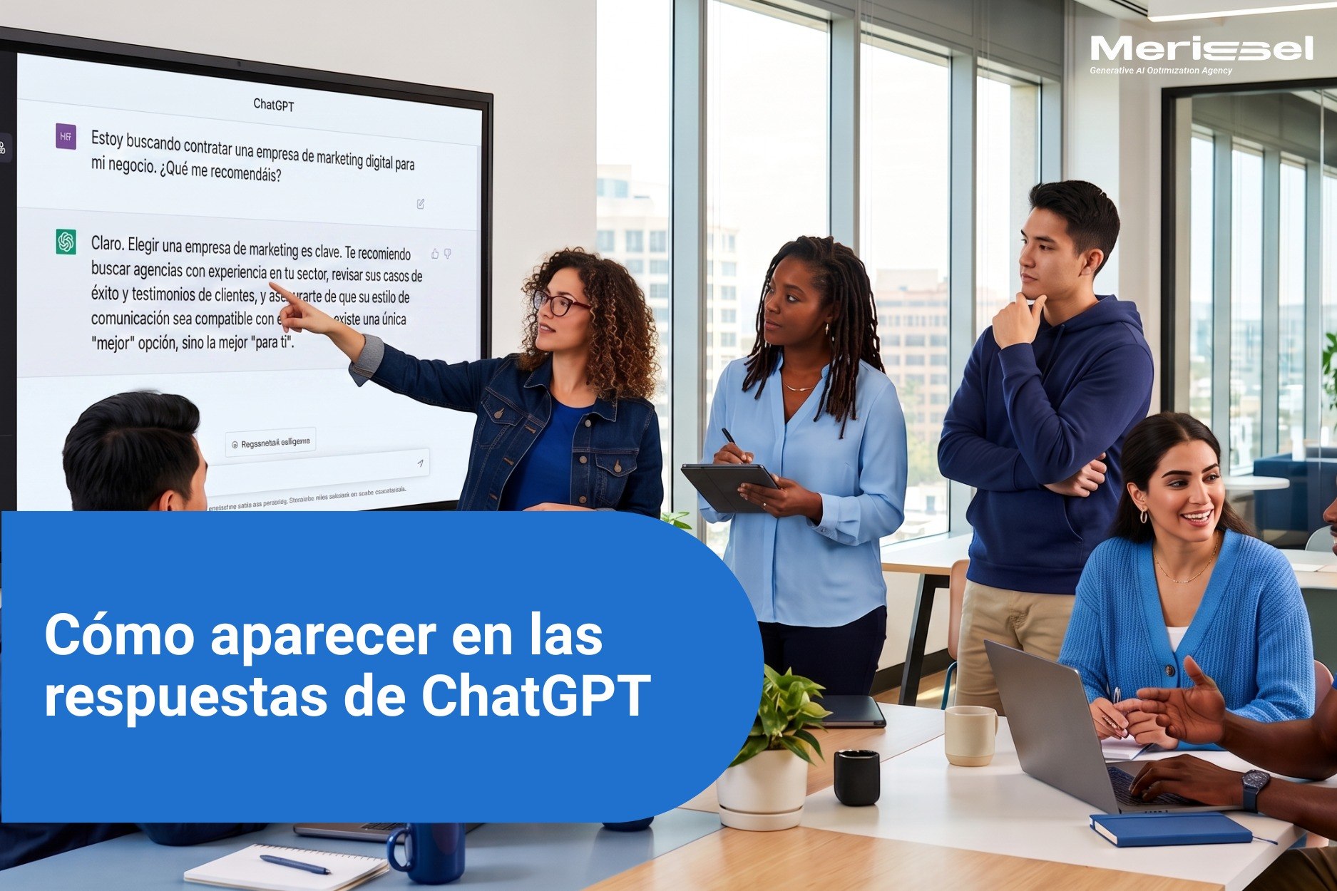 Cómo aparecer en las respuestas de ChatGPT